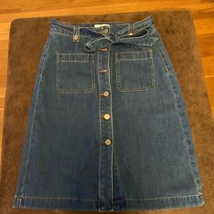 70’s inspired midi skirt